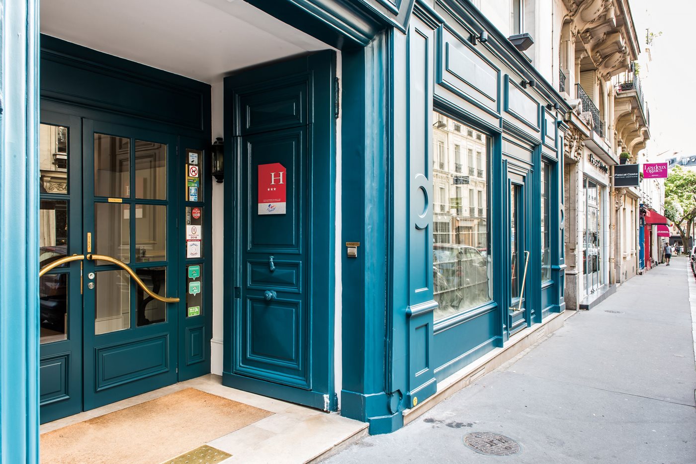 Hotel Entrance, Hôtel Jardin le Bréa, Paris