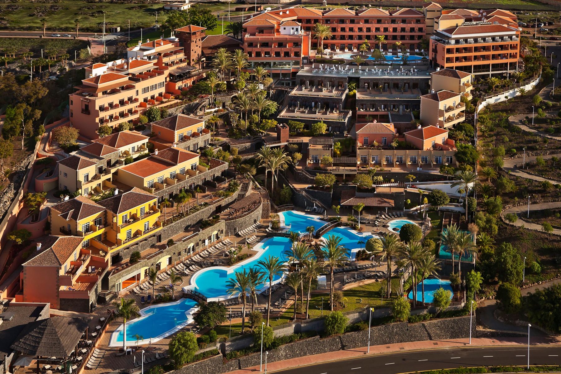 Aerial, Meliá Jardines del Teide, Tenerife