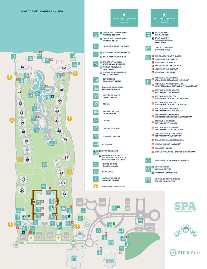 Iberostar Waves Paraiso del Mar - Hotel plan