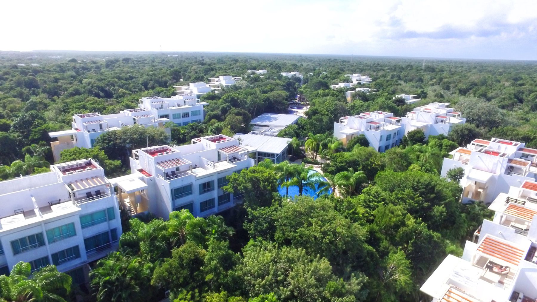 Vue aérienne, Bahia Principe Luxury Sian Ka'an, Riviera Maya