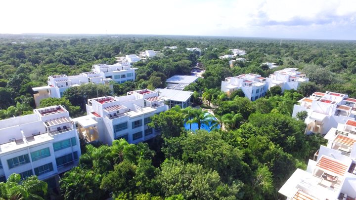 Vue aérienne, Bahia Principe Luxury Sian Ka'an, Riviera Maya