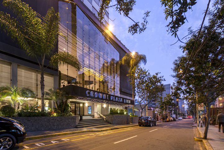 Hotel façade, Crowne Plaza Lima, an IHG Hotel