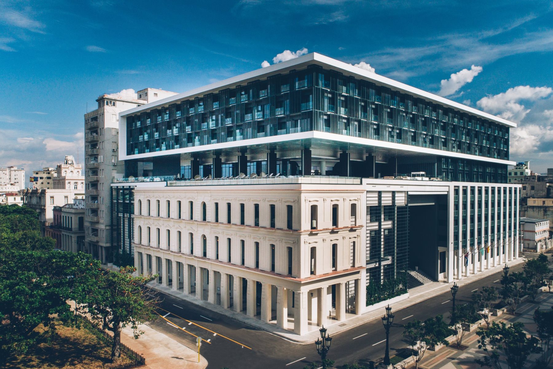 Aerial, Iberostar Grand Packard, Havana