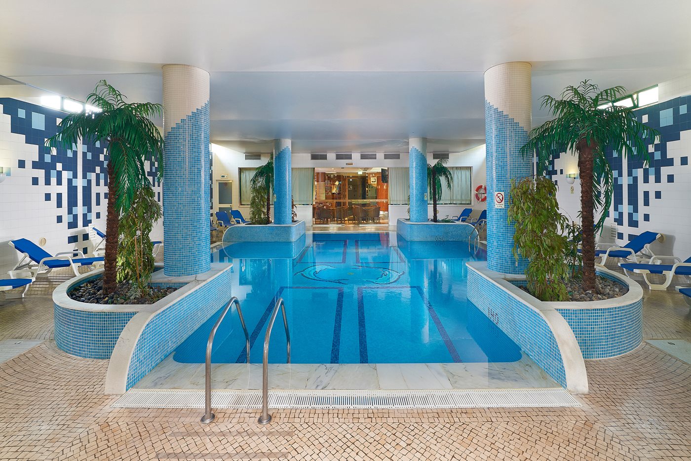 Piscine intérieure, Oceanus Aparthotel, Albufeira