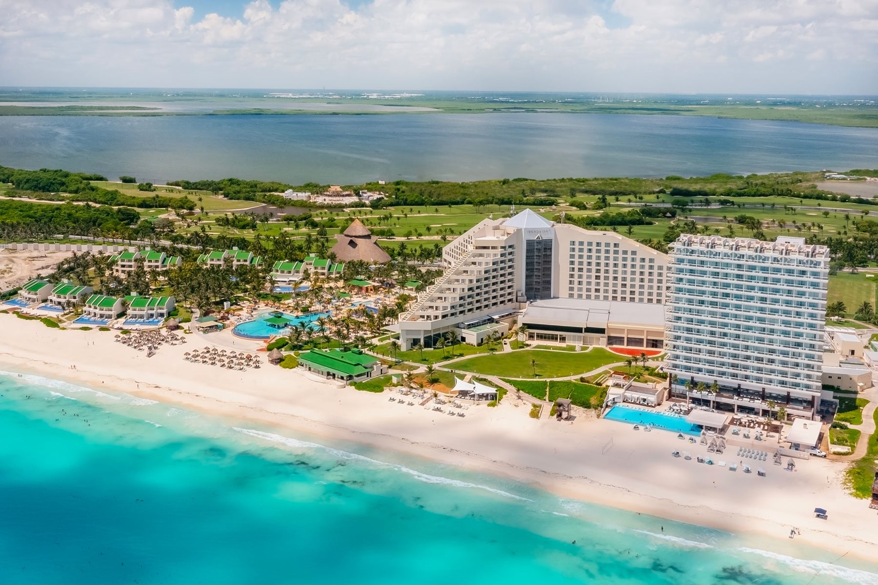 Vue aérienne, Iberostar Selection Cancun