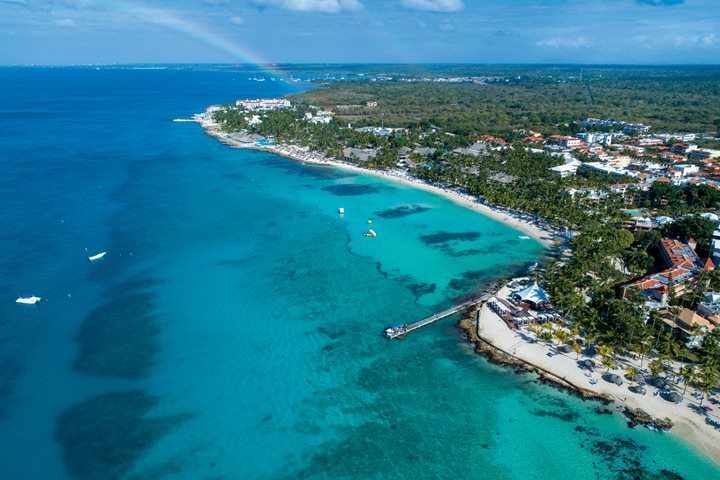 Aerial, Viva Dominicus Beach by Wyndham, La Romana