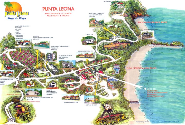Punta Leona Hotel - Hotel plan