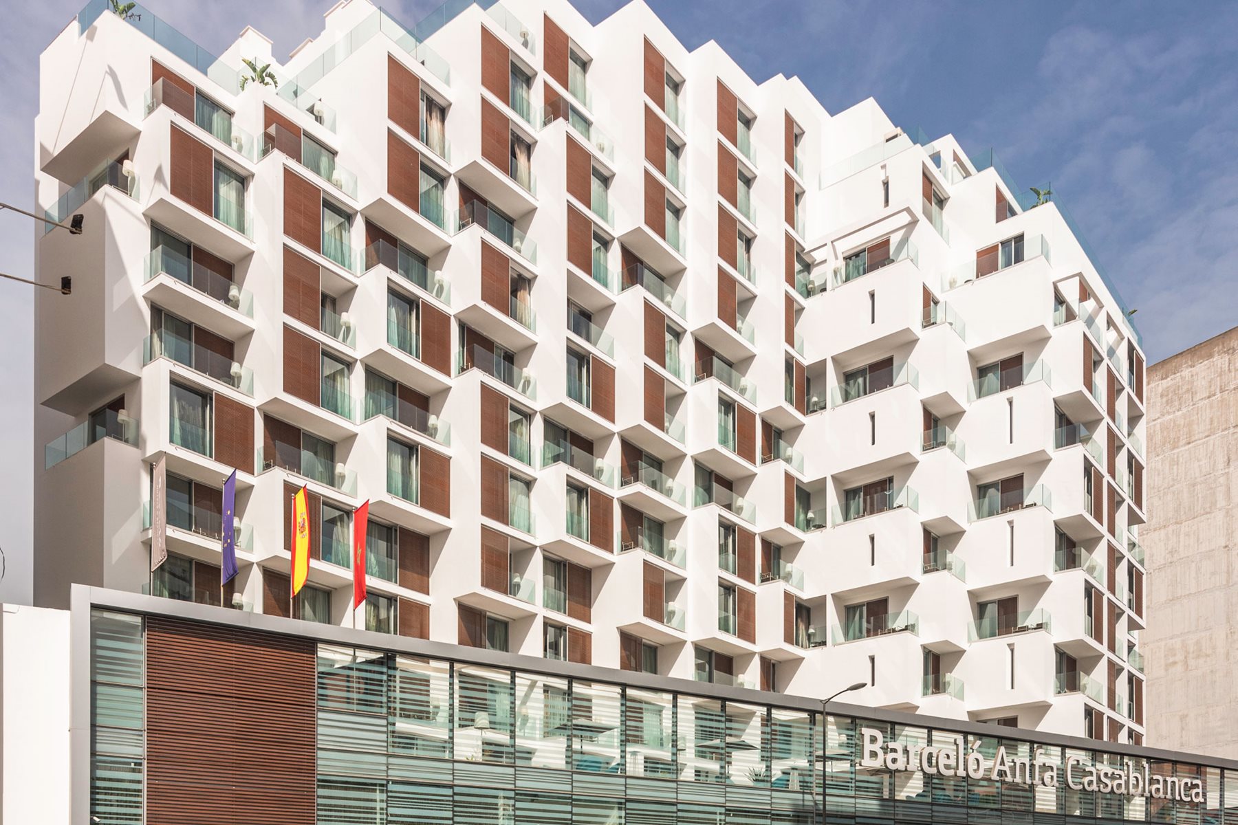 Façade, Barceló Anfa Casablanca