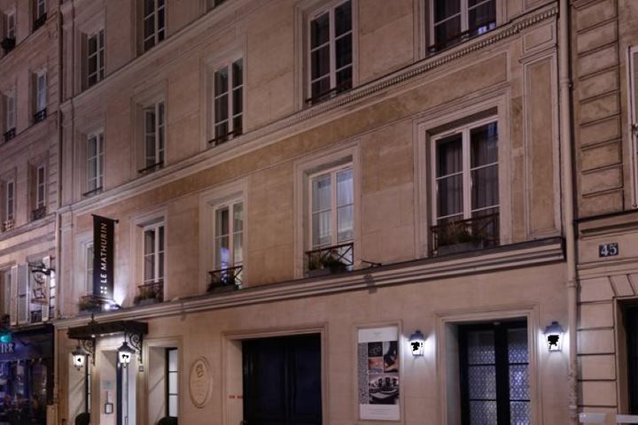 Hotel Facade, Le Mathurin Hotel & Spa, Paris
