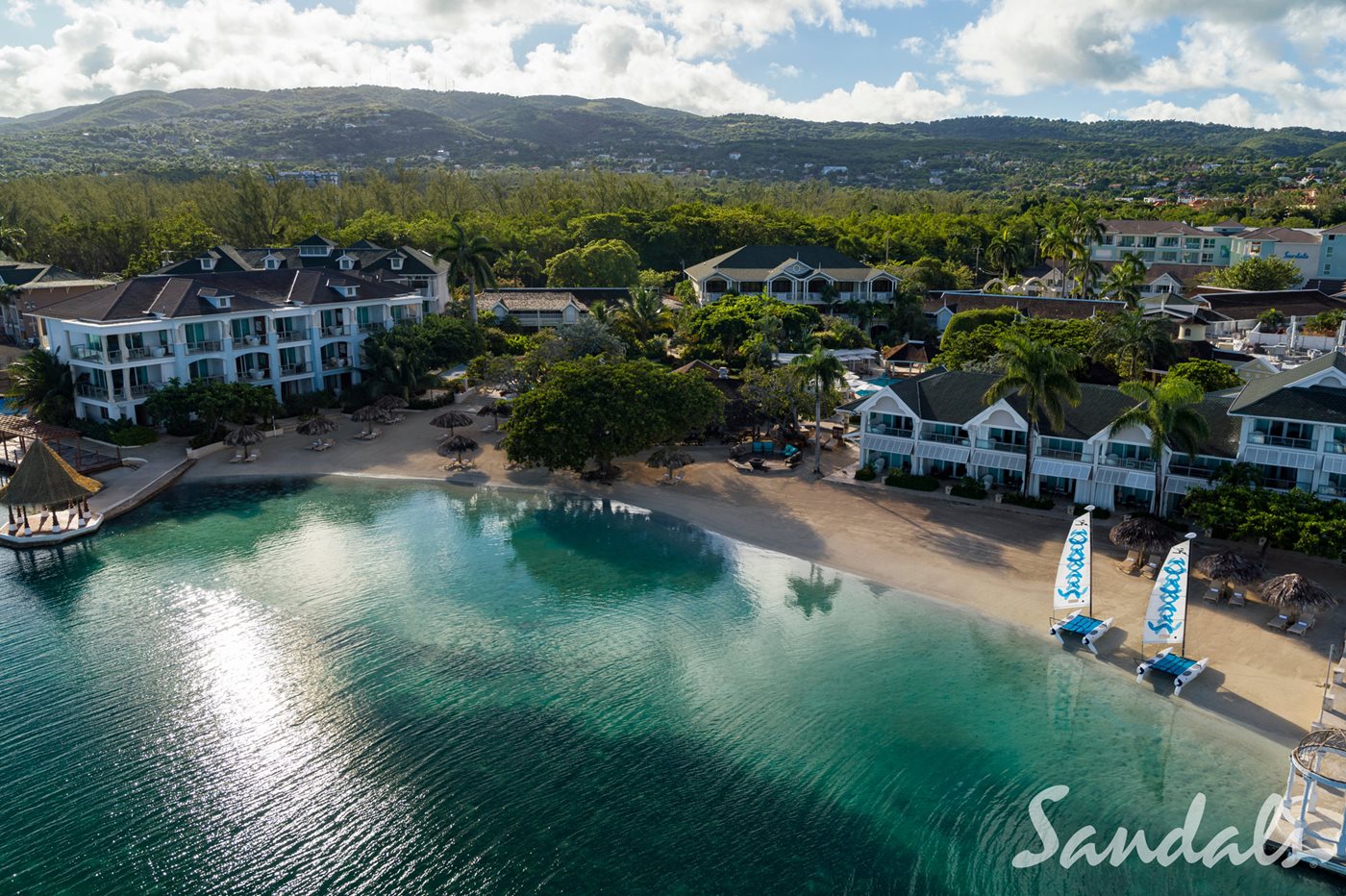 Vue aérienne, Sandals Royal Caribbean, Montego Bay