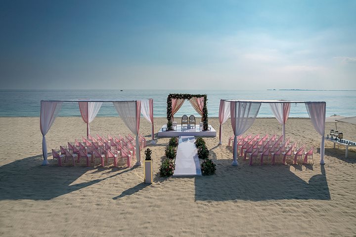 Mariage sur la plage, TRS Coral Hotel, Cancun