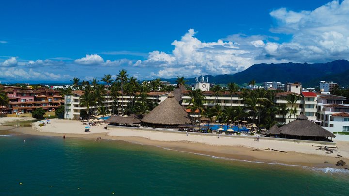 Aerial view, Las Palmas by the Sea, Puerto Vallarta