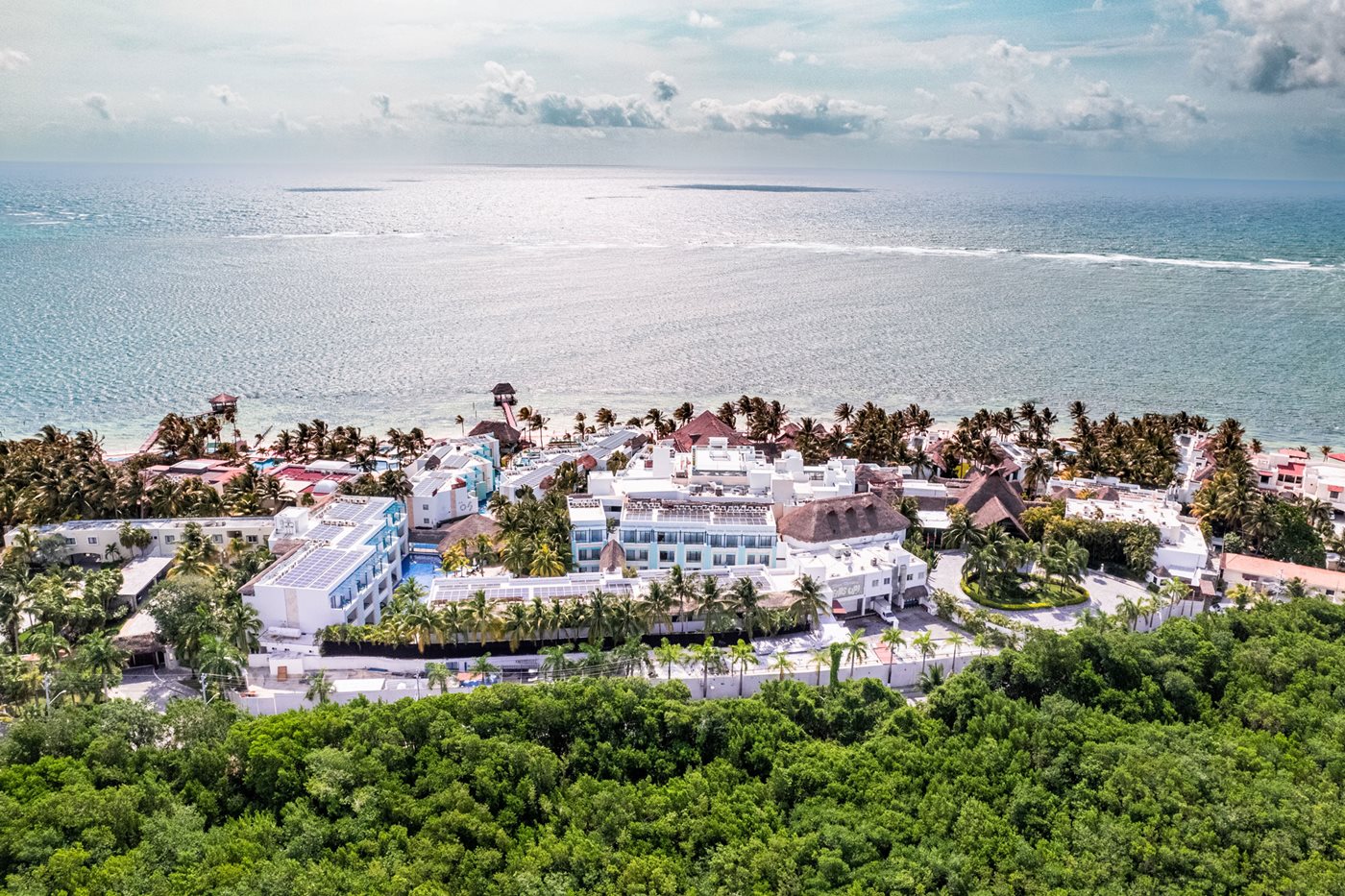 Vue aérienne, Margaritaville Island Reserve Riviera Cancun, Riviera Maya