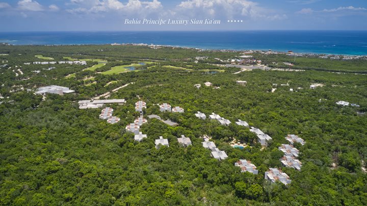 Vue aérienne, Bahia Principe Luxury Sian Ka'an, Riviera Maya
