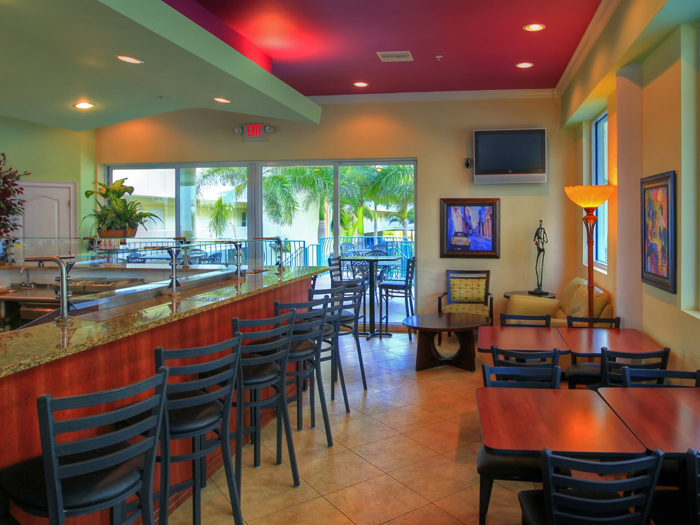 Restaurants and bars  Sunset Vistas Beachfront Suites 