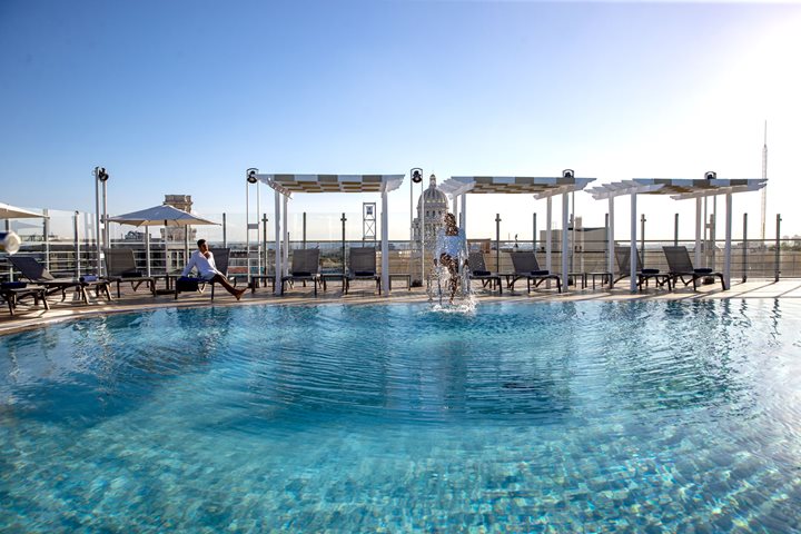 Rooftop Pool, Iberostar Selection Parque Central, Havana