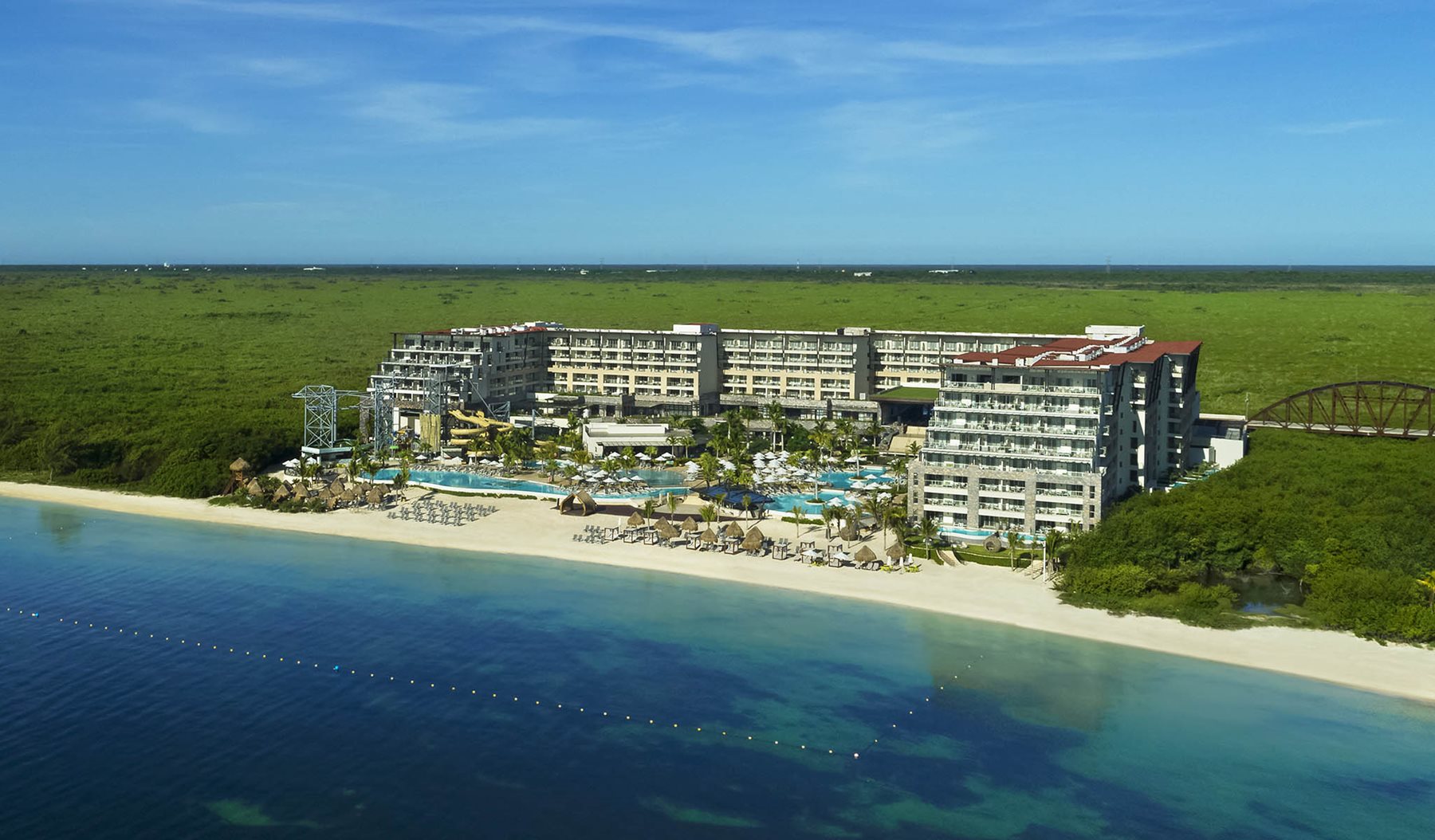 Aerial view, Dreams Natura Resort & Spa, Riviera Maya