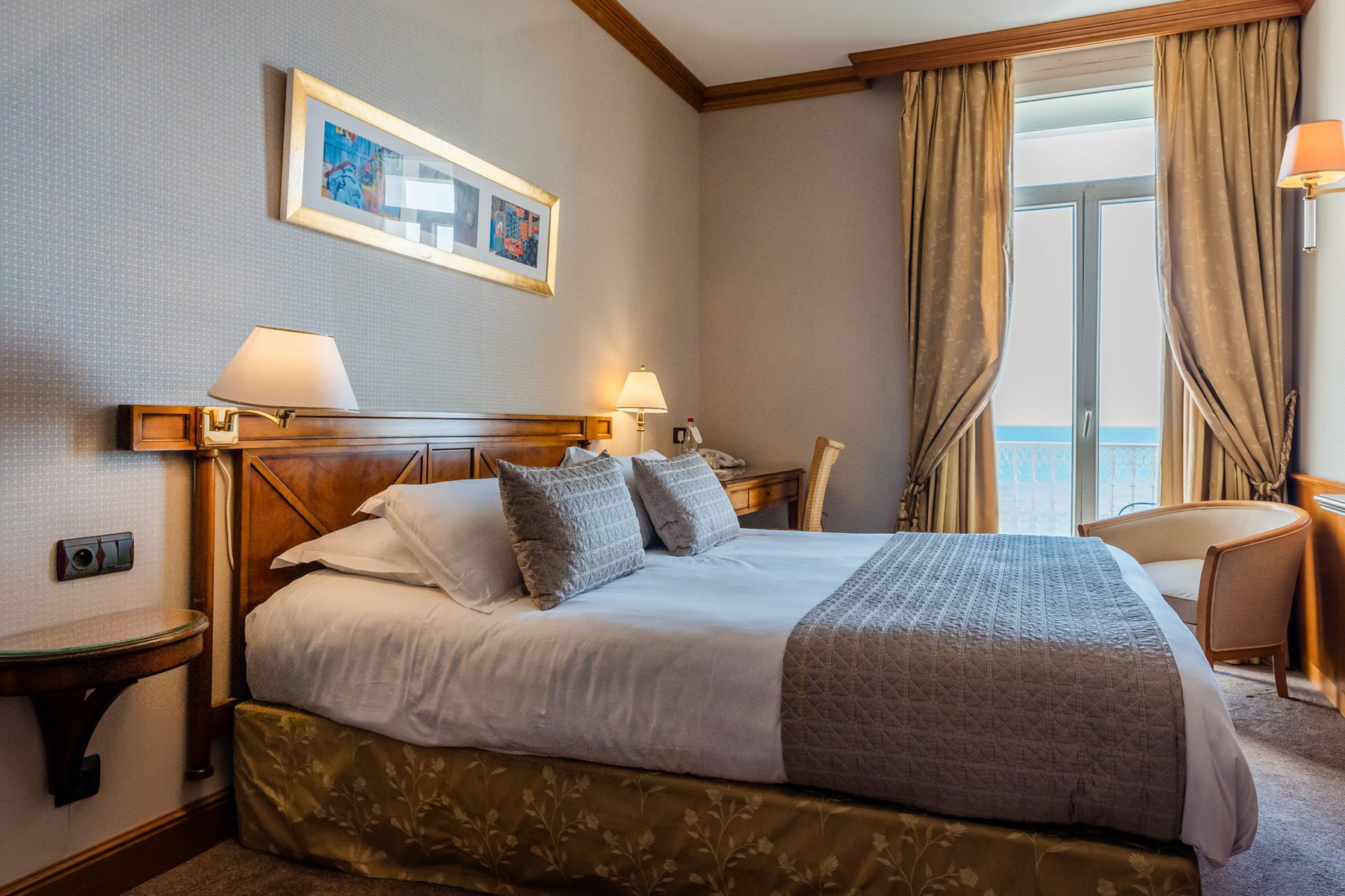 Chambre Supérieure Simple vue mer, Hôtel West End Nice