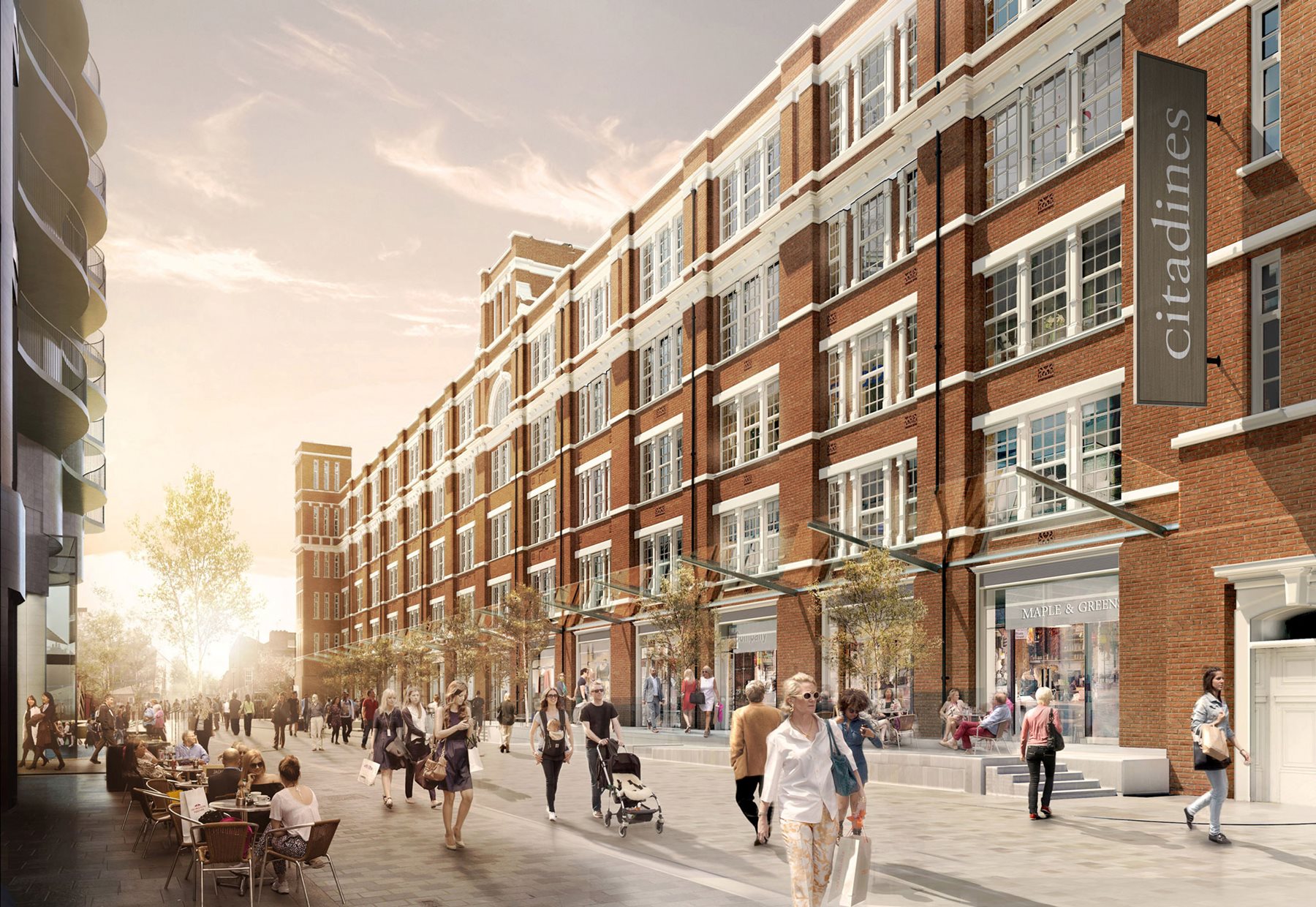 Hotel Facade, Citadines Islington London