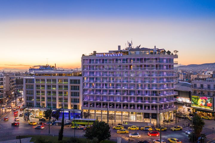 Vue aérienne, Stanley, Athènes