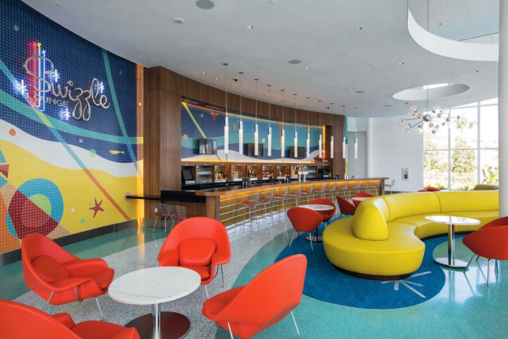 Swizzle Lounge Bar, Universal's Cabana Bay Beach Resort