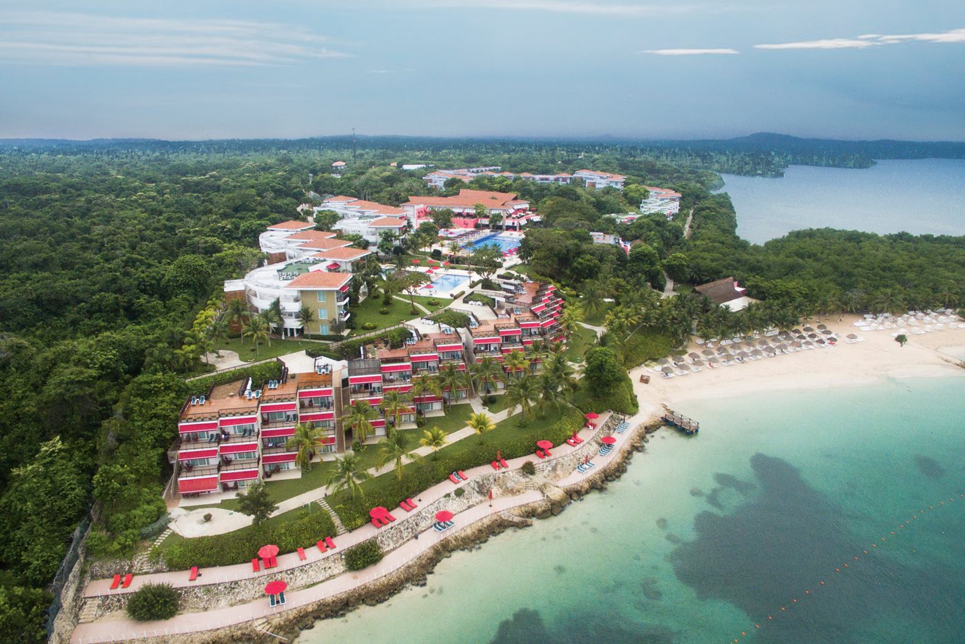 Vue aérienne, Decameron Baru, Carthagène
