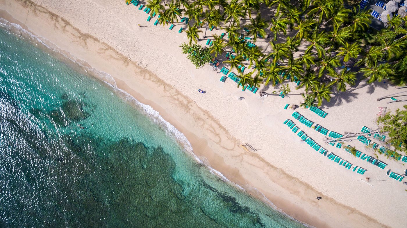 Aerial view, Playabachata Spa Resort, Puerto Plata