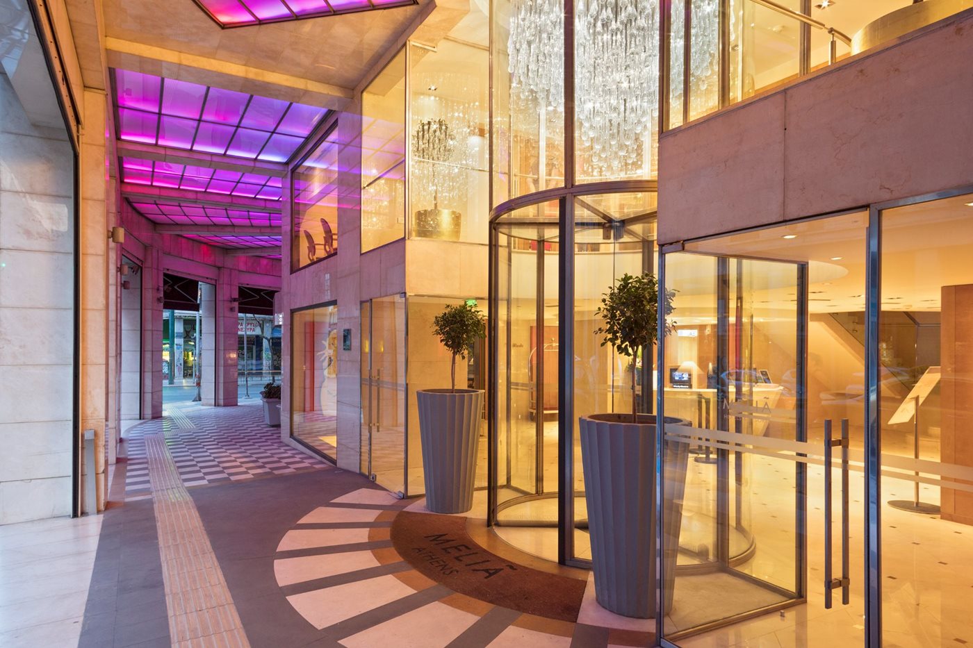 Entrance, Meliá Athenes