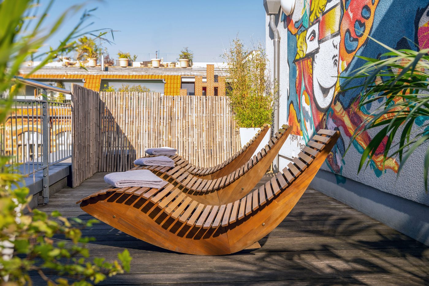 Terrace, Innside by Meliá Berlin Mitte