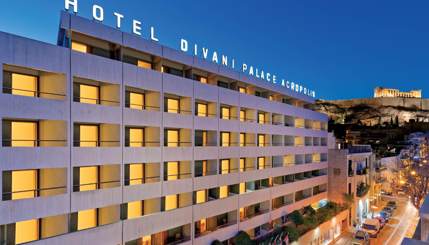 Façade, Divani Palace Acropolis, Athènes