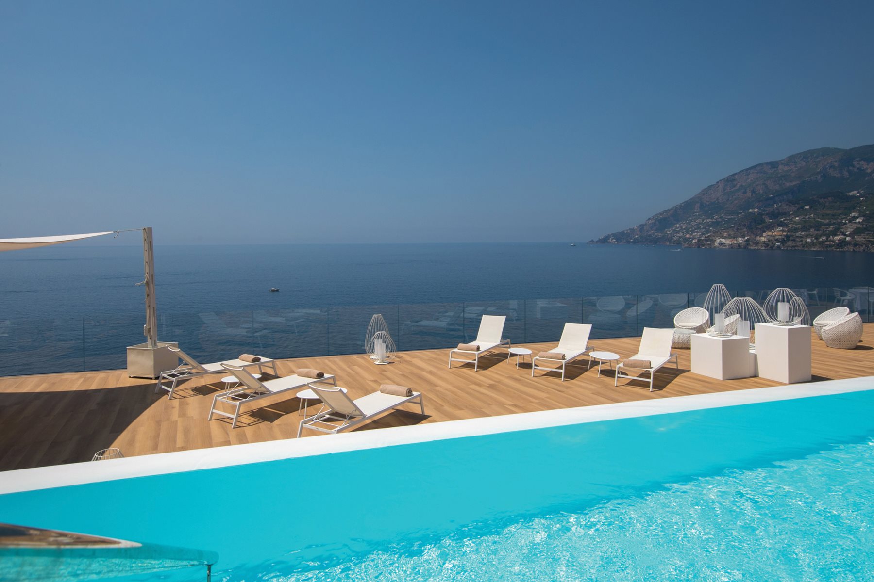 Piscine, Hotel Club Due Torri, Maiori