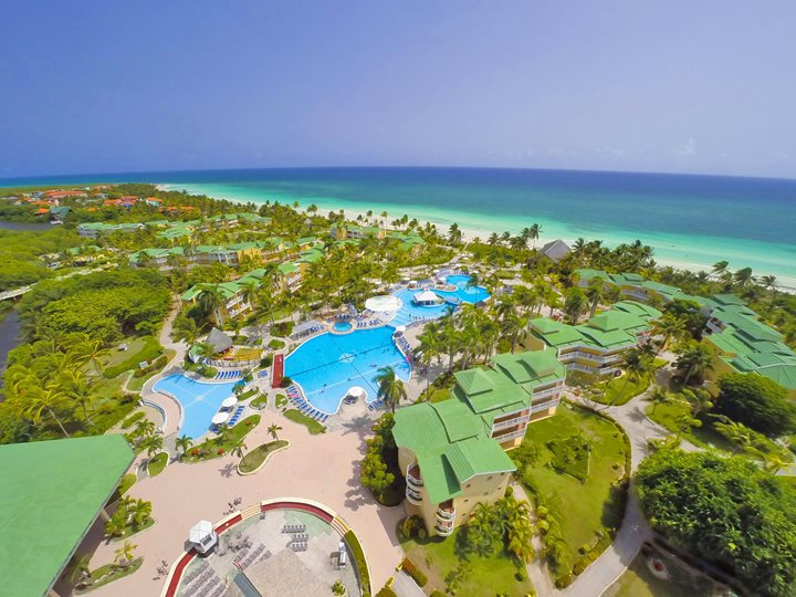 Vue aérienne, Tryp Cayo Coco