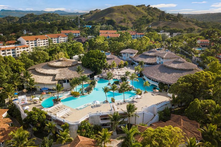 Aerial view, Cofresi Palm Beach and Spa Resort, Puerto Plata