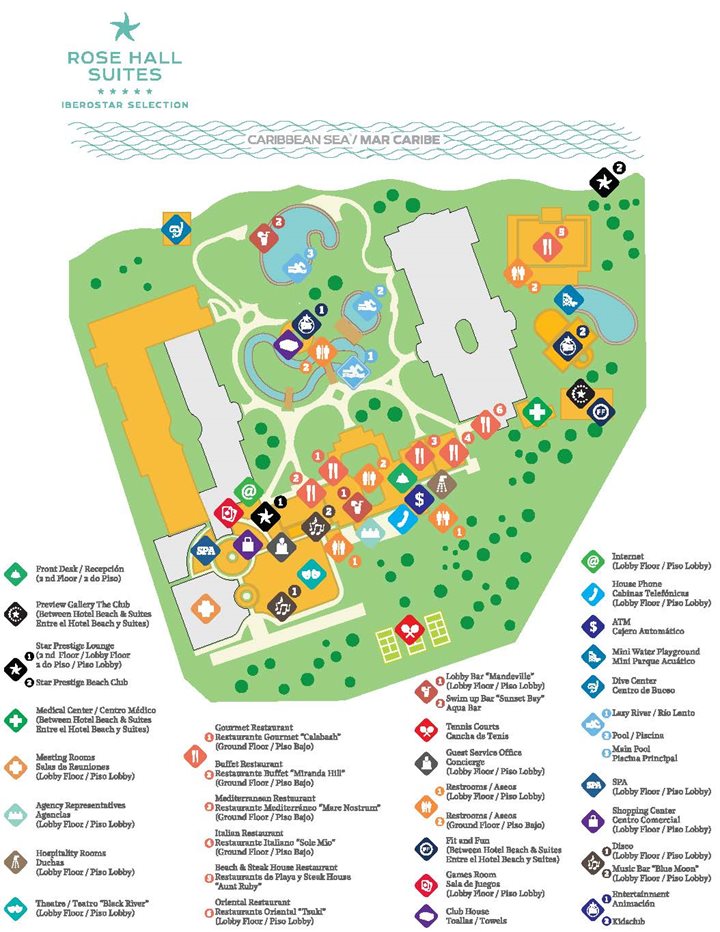 Iberostar Selection Rose Hall Suites - Hotel plan