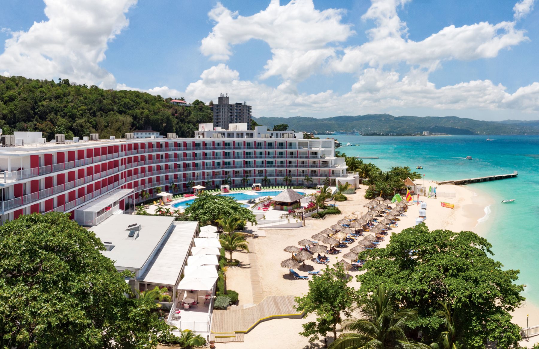 Vue aérienne, Grand Decameron Cornwall Beach, A Trademark All-Inclusive Resort, Montego Bay