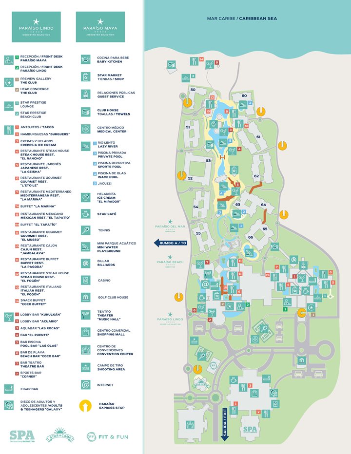 Iberostar Selection Paraiso Lindo - Hotel plan