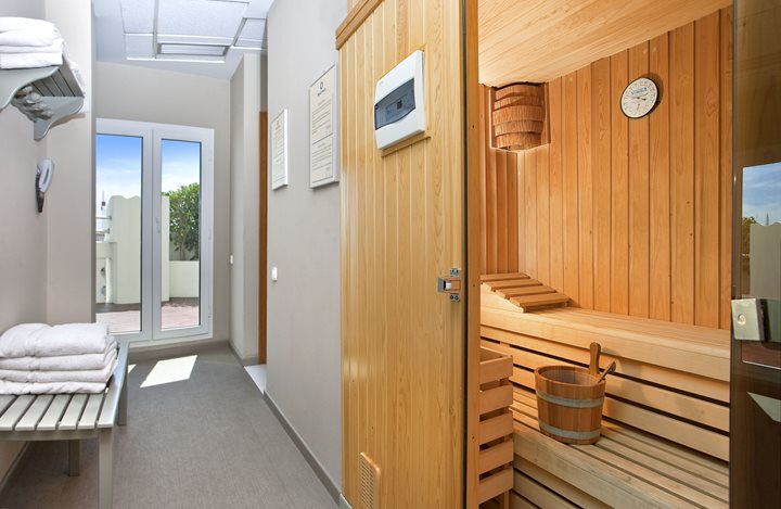 Sauna, Meliá Plaza, Valencia