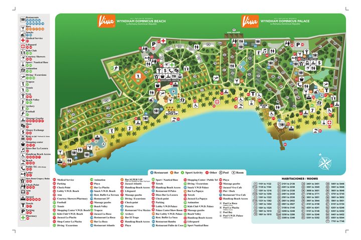 Viva Dominicus Beach by Wyndham - Hotel plan