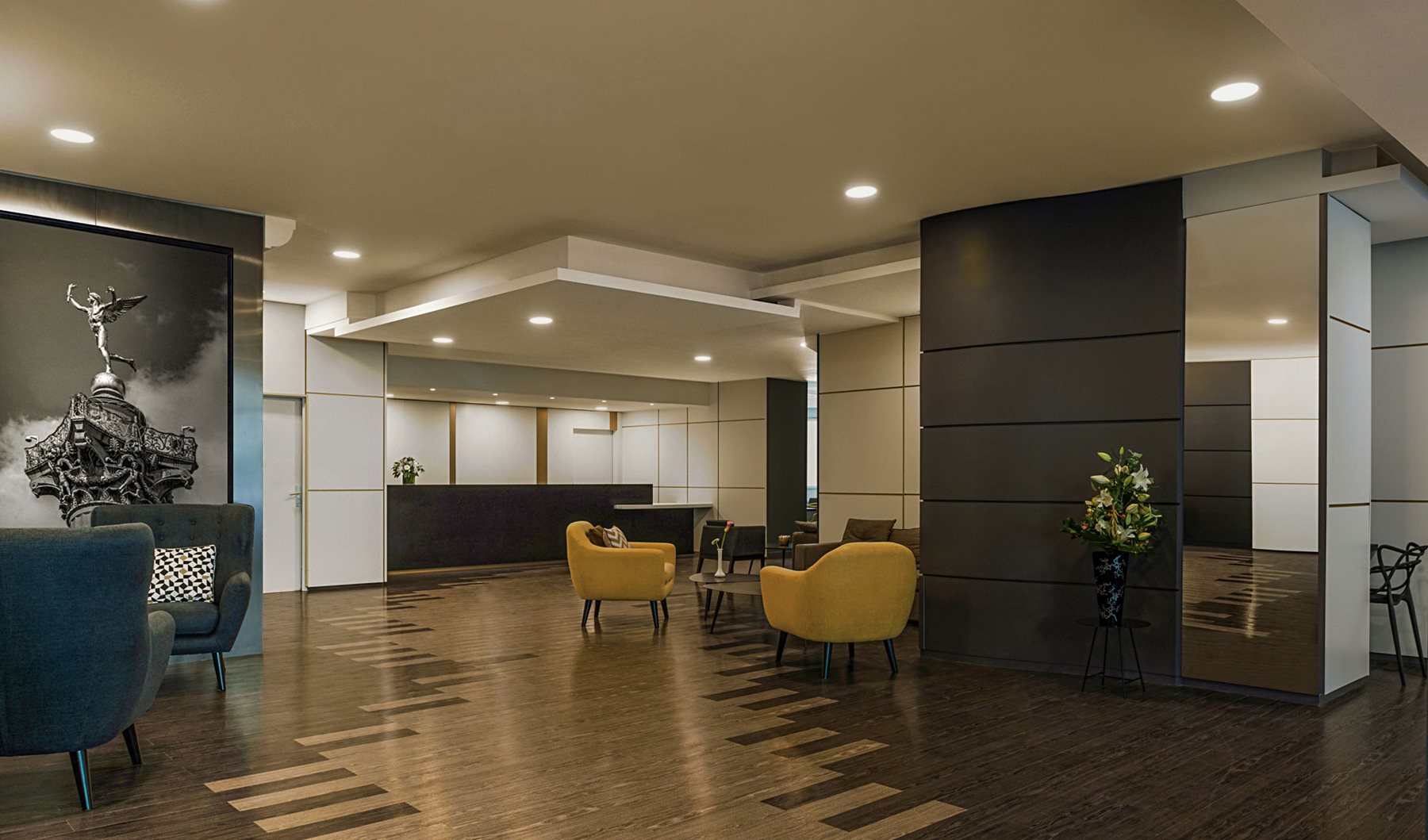 Lobby, Citadines Bastille Marais Paris