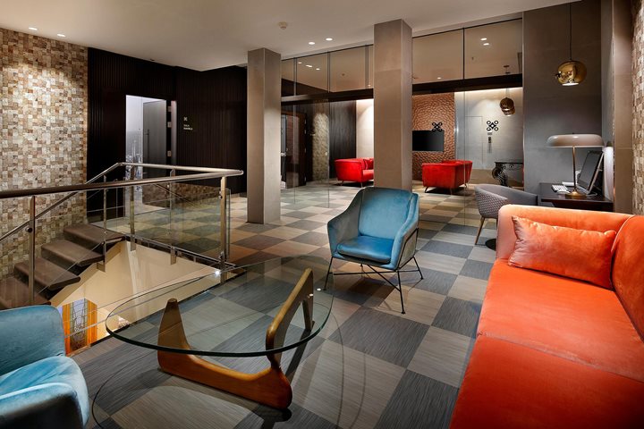 Salon du hall, HCC Regente, Barcelone