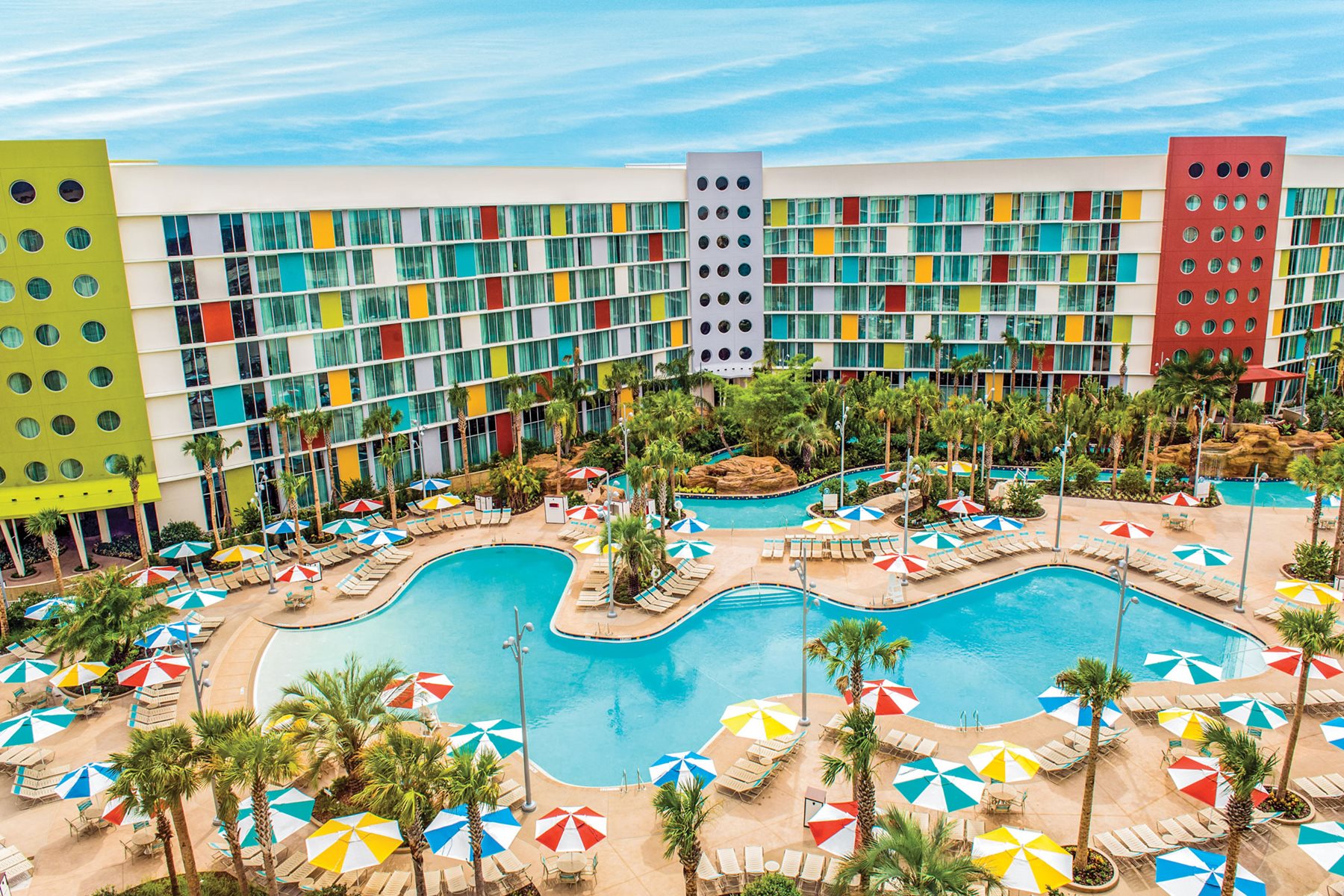 Pool and Lazy River, Universal's Cabana Bay Beach Resort, Orlando