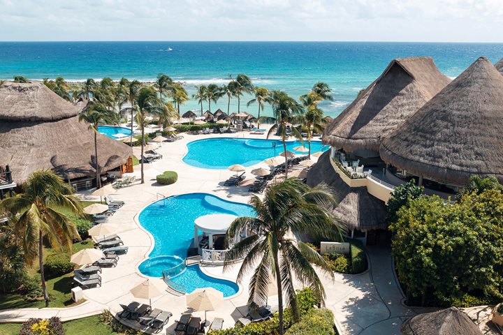 Aerial view, Catalonia Riviera Maya