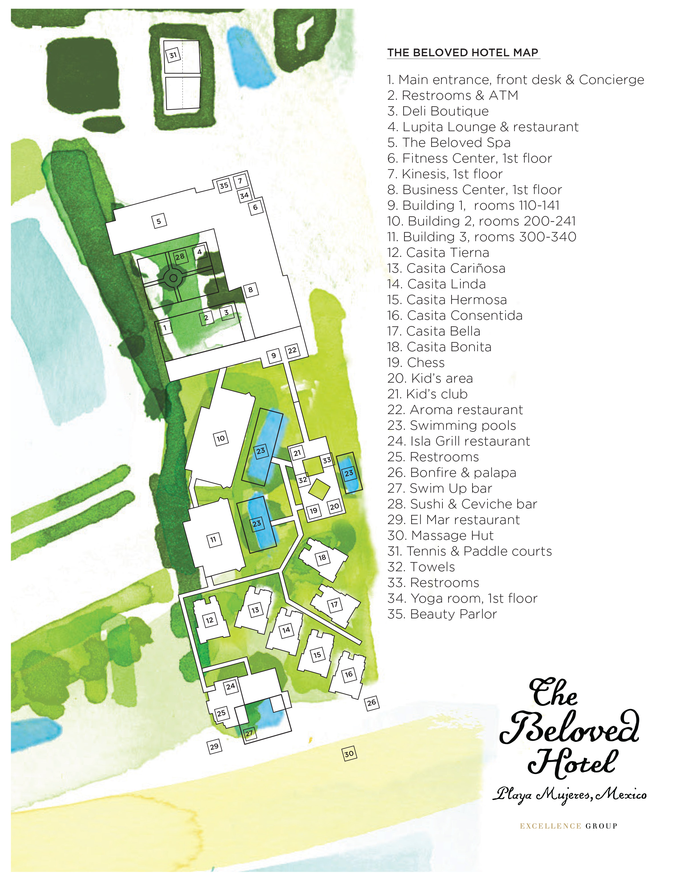 secrets playa mujeres map secrets playa mujeres map