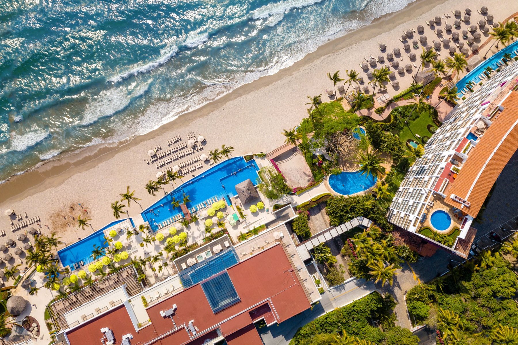 Aerial view, Hyatt Ziva Puerto Vallarta