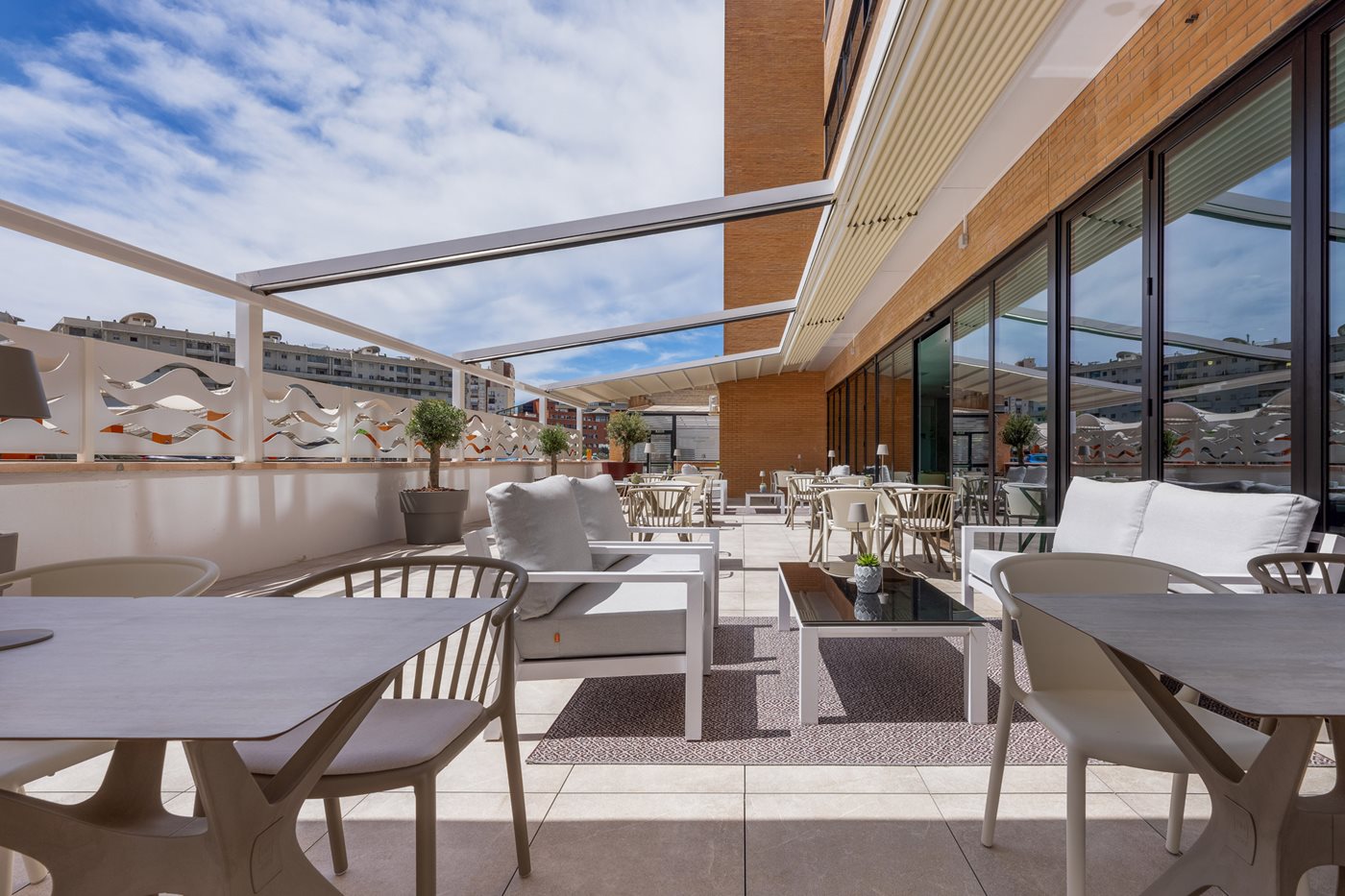 Terrasse, Malaga Alameda Centro Affiliated By Melia
