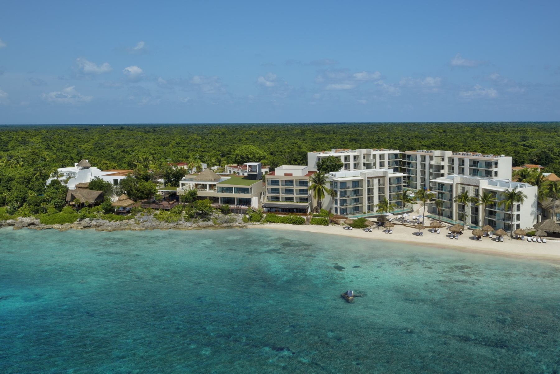 Aerial, Dreams Cozumel Cape Resort and Spa