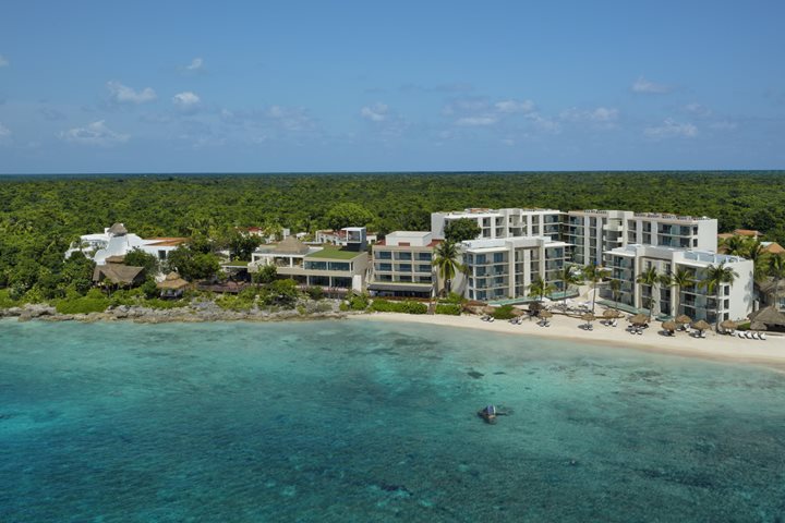Aerial, Dreams Cozumel Cape Resort and Spa