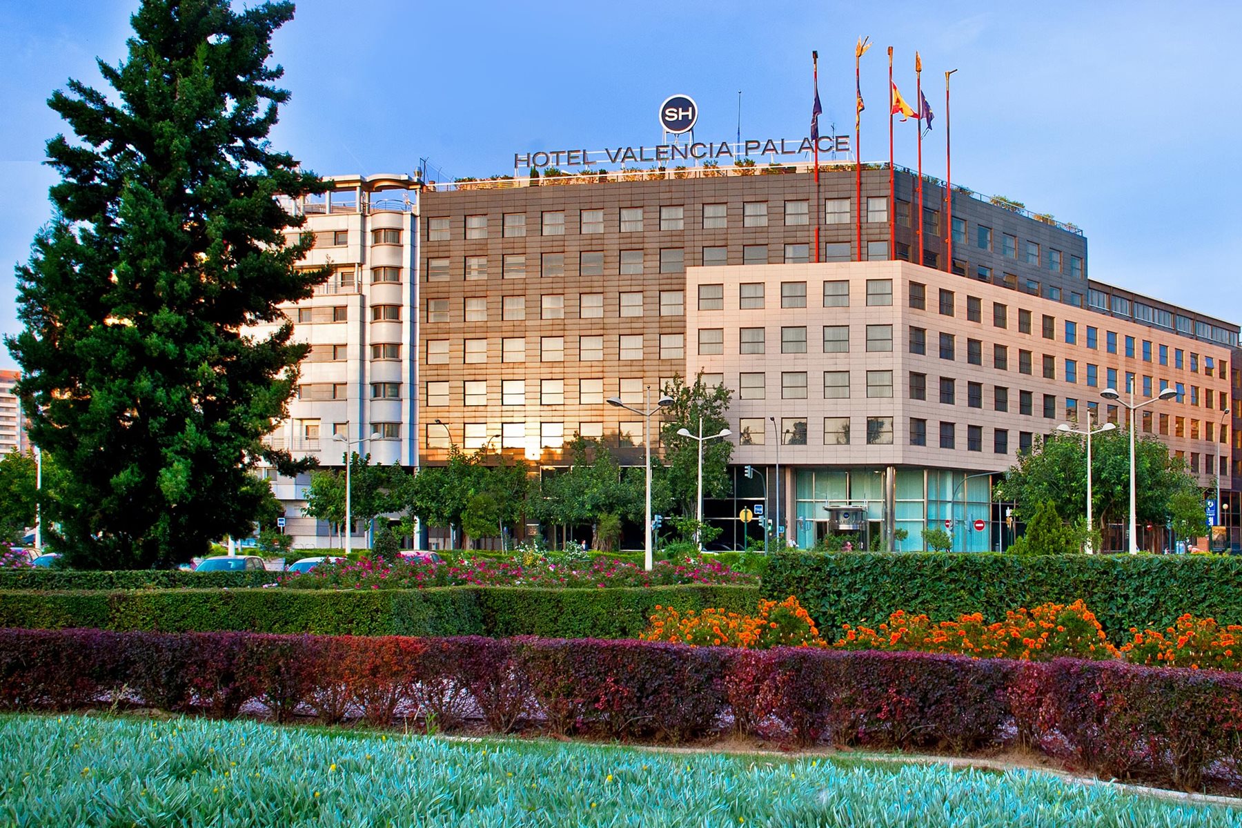 Façade de l'hôtel, SH Valencia Palace
