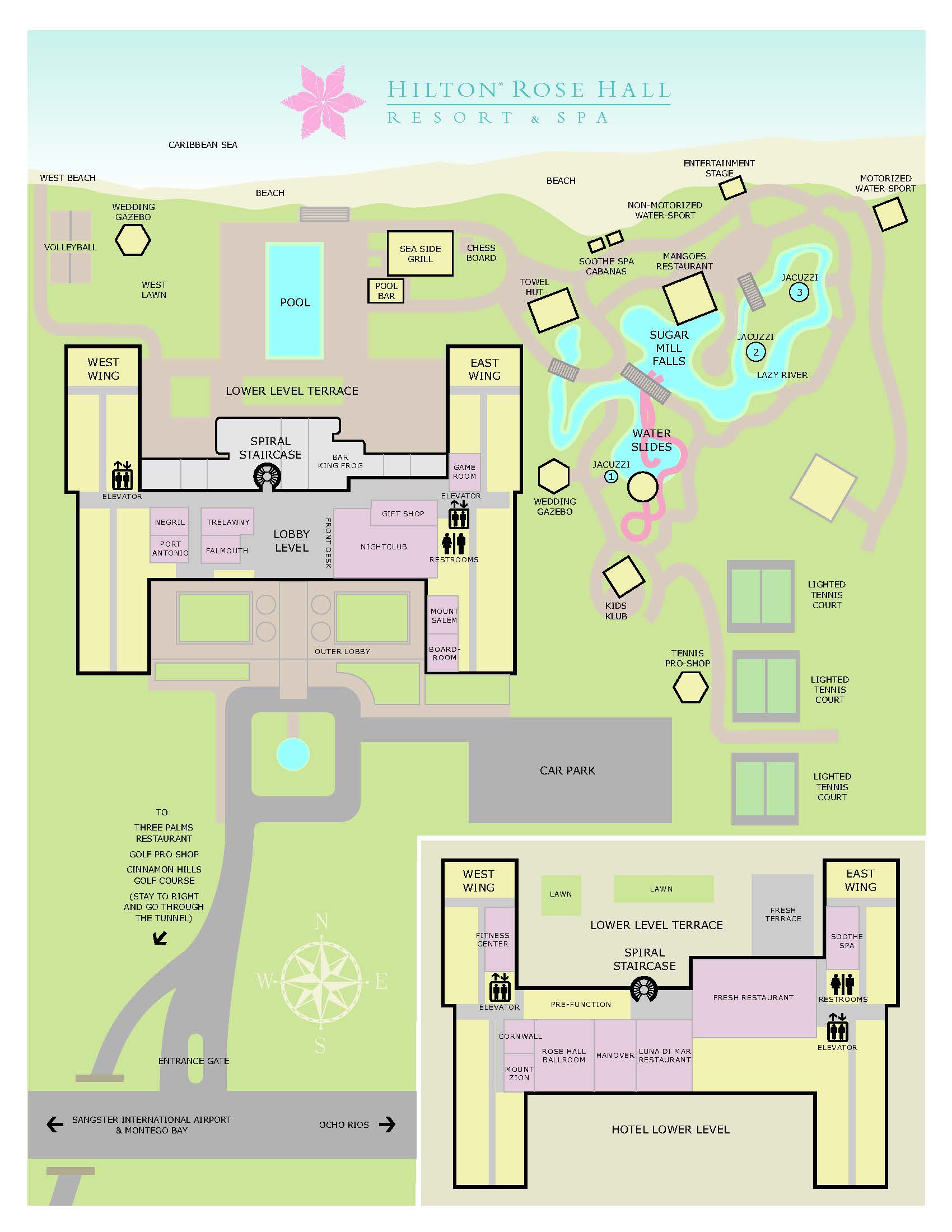 Rose Hall Jamaica Map