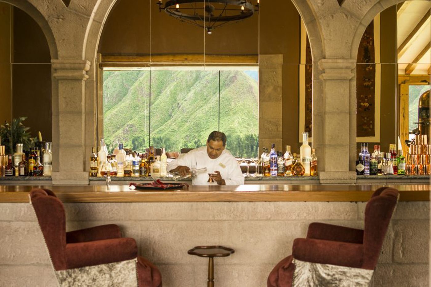 Bar, Inkaterra Hacienda Urubamba
